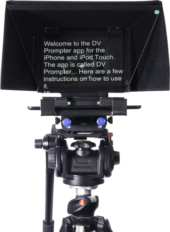 Datavideo TP-500 DSLR prompter w 15mm rail w/o remote