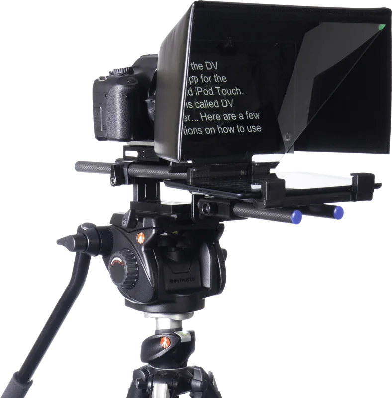 Datavideo TP-500 DSLR prompter w 15mm rail w/o remote