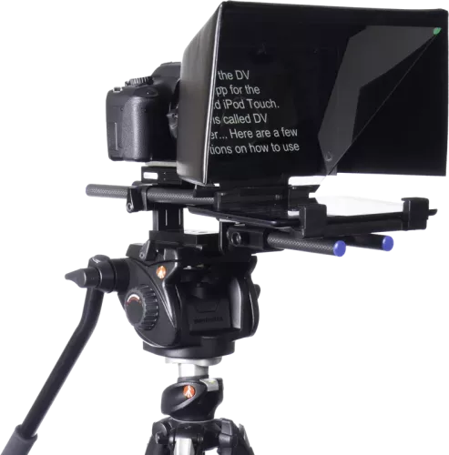 Datavideo TP-500 DSLR prompter w 15mm rail w/o remote