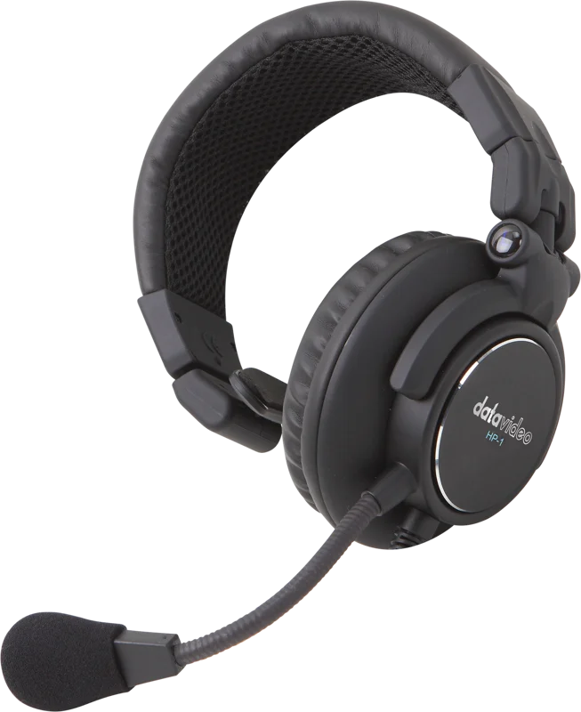 Datavideo HP-1E One Ear Headphone with mic.