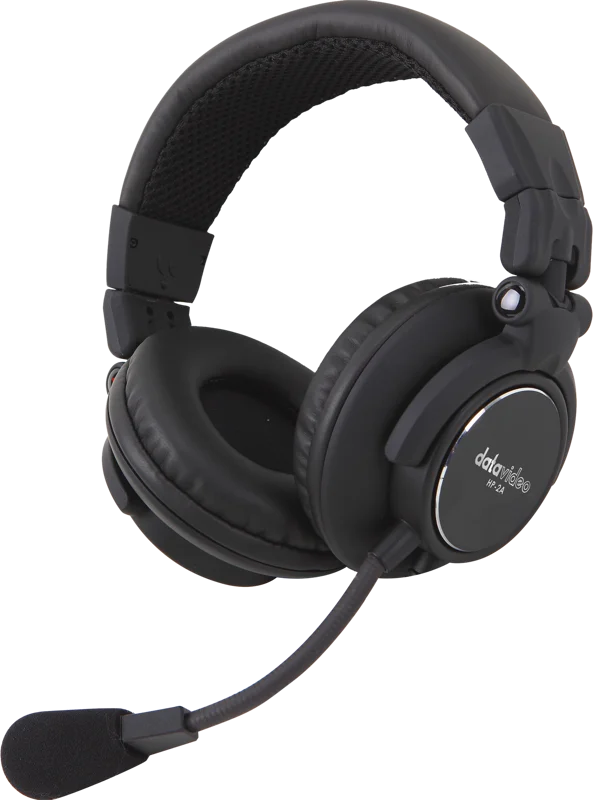 Datavideo HP-2A Two Ear Headphone with mic.