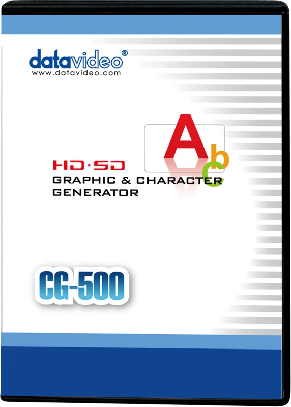 Datavideo CG-500 Character Generator Software(key) dongle