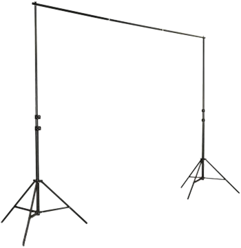 Datavideo FT-901 2x tri-pod and cross bar for greenscreen