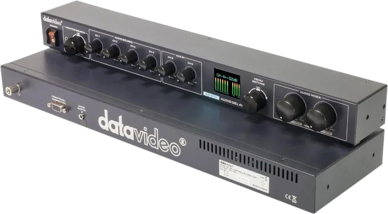 Datavideo AD-200 1RU Audiomixer w delay function