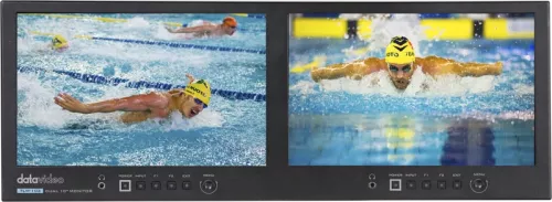 Datavideo TLM-102 Dual 10.1” 4U rack mount monitors