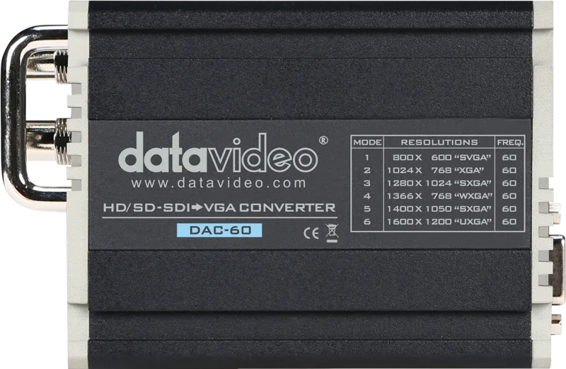 Datavideo DAC-60 HD/ SD-SDI to VGA converter