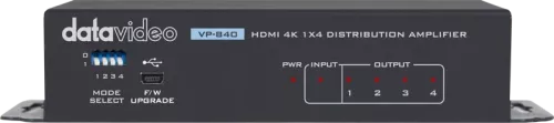 Datavideo VP-840 HDMI Distribution Amplifier 1>4