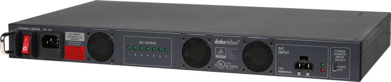 Datavideo PD-2A Power Distributor providing 400 Watt