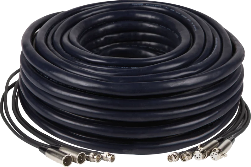 Datavideo CB-23H Multi cable w 4&5p-XLR, 2x BNC (50m)