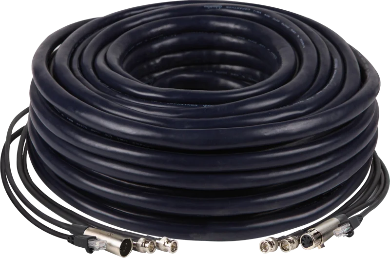Datavideo CB-30 Multi cable 5p-XLR, 2xBNC, 2xRJ45 (30m)