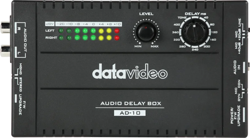 Datavideo AD-10 Audio delay box with 3.5mm input
