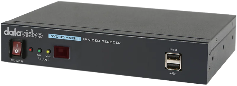 Datavideo NVD-35MKII H.264/SRT stream decoder with HDMI output