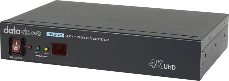 Datavideo NVD-40 UHD/4K IP decoder