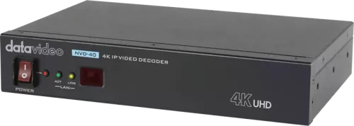 Datavideo NVD-40 UHD/4K IP decoder
