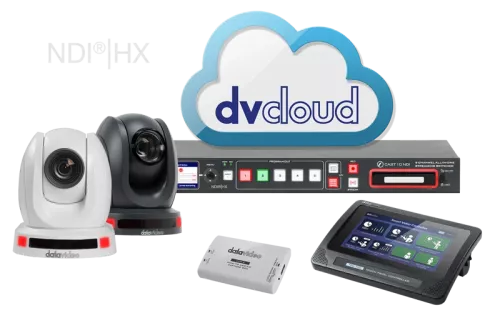 Datavideo BDL-1608 Bundle with iCast, TPC, 2xPTC & CAP-2