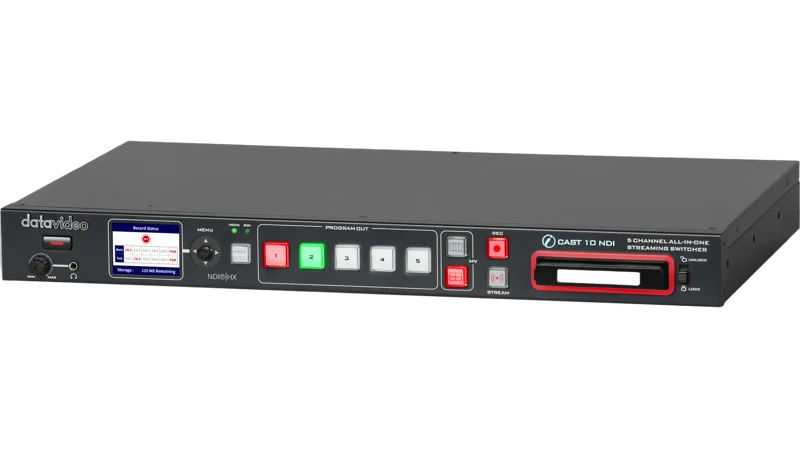 Datavideo BDL-1609 Bundle iCast, TPC, tracking PTZ & CAP-2