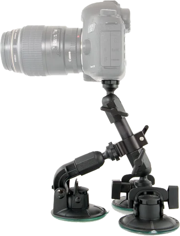 Delkin Fat Gecko Camera Mounts - FG Triple Suction