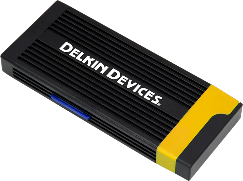 Delkin Cardreader CFexpress Type A & SD (Type C to C & Typc C to A Cables)