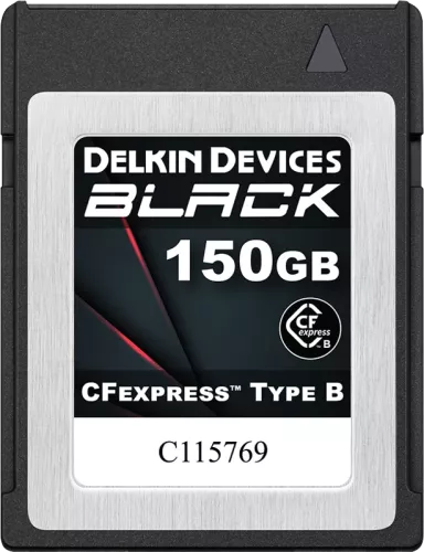 Delkin CFexpress BLACK I Type B I R1725/W1530 (G3) 150GB