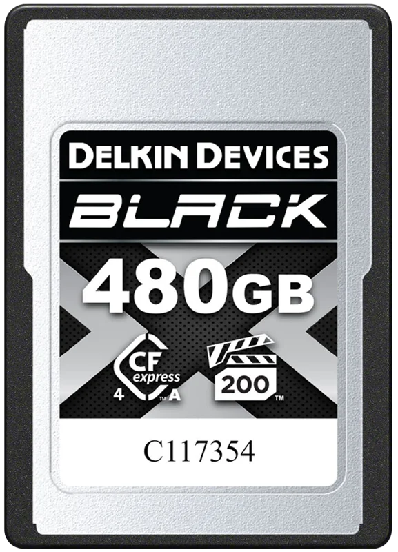 Delkin CFexpress 4.0 BLACK | Type A | VGP200, R1830/W1710 (Type A | 4.0) 480GB