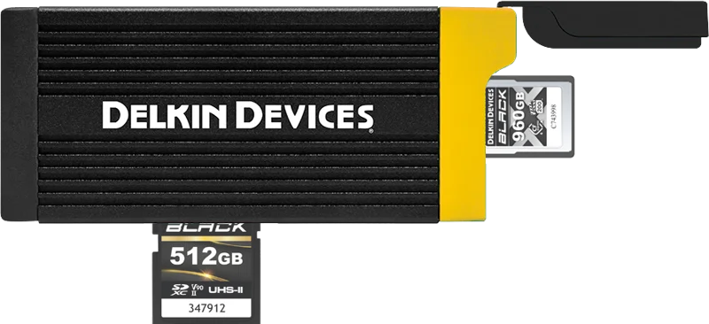 Delkin CFexpress 4.0 BLACK | Type A | VGP200, R1830/W1740 I 960GB including cardreader