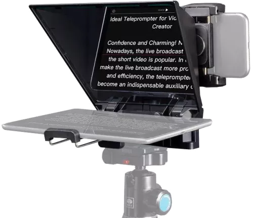Feelworld TP2A Portable Teleprompter for Smartphone & DSLR
