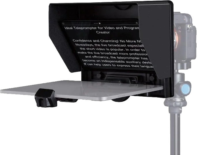 Feelworld TP10 Teleprompter DSLR, supports up to 11"""" tablet