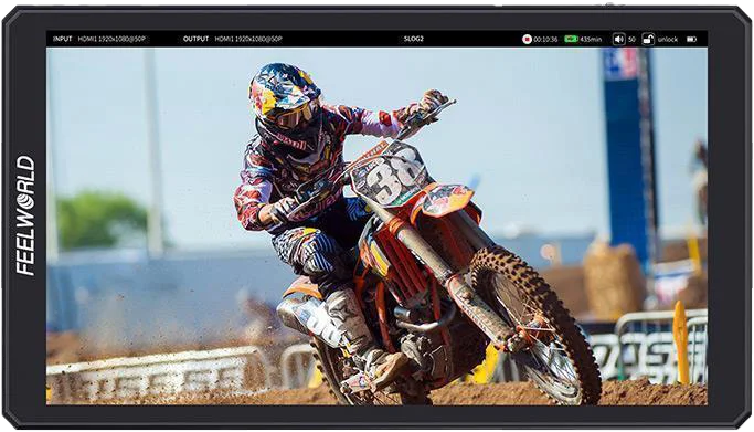 Feelworld Monitor CUT6S 6"""" recording monitor w. SDI