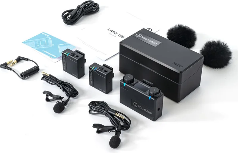 Hollyland Lark 150  Dual Wireless audio transmission kit