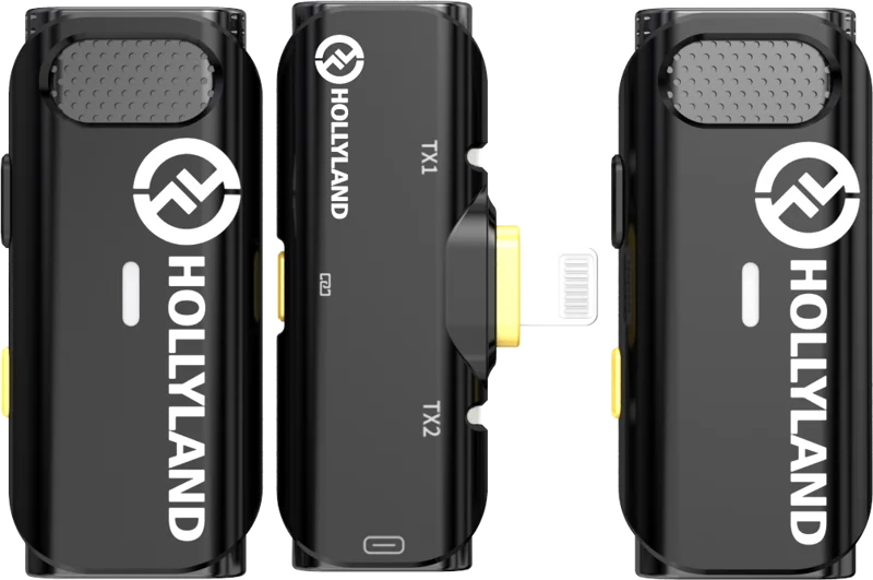 Hollyland Lark C1 Duo Wireless Lavalier Microphone for iPhone