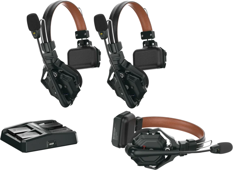 Hollyland Solidcom C1 Pro  Wireless Intercom System with 3 ENC headsets
