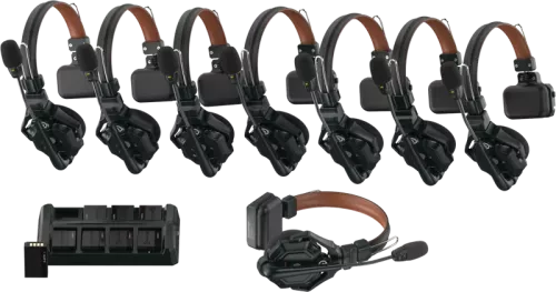 Hollyland Solidcom C1 Pro  Wireless Intercom System with 8 ENC headsets