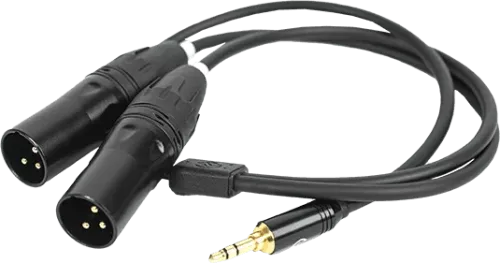 Hollyland 3.5mm to Dual XLR Audio Cable