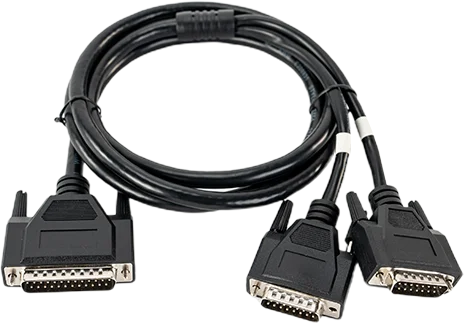 Hollyland HL-TCB09 DB25 Male to Dual DB15 Male Tally Cable