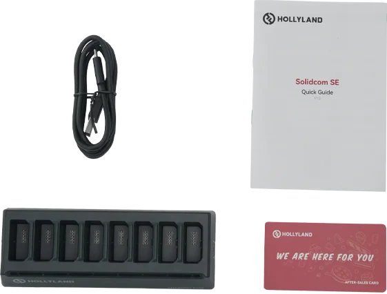 Hollyland Solidcom SE 8-Slot Charging Base