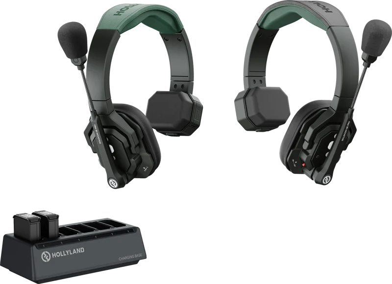 Hollyland Solidcom SE Pro- 2 Person Noise Cancelling Headset Intercom