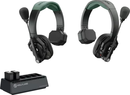 Hollyland Solidcom SE Pro- 2 Person Noise Cancelling Headset Intercom