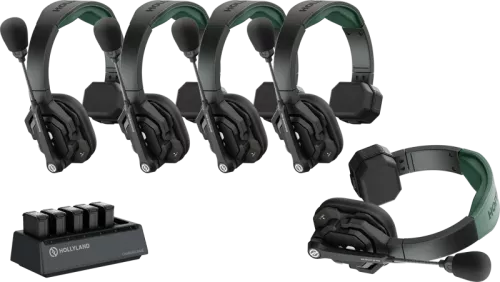 Hollyland Solidcom SE Pro- 5 Person Noise Cancelling Headset Intercom