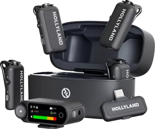 Hollyland LARK MAX 2 Combo 4-Person Version with Camera RX + USB-C RX