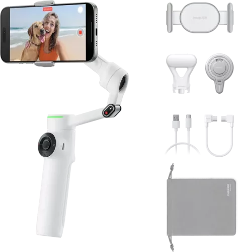 Insta360 Flow 2 Pro Creator Bundle (Summit White)