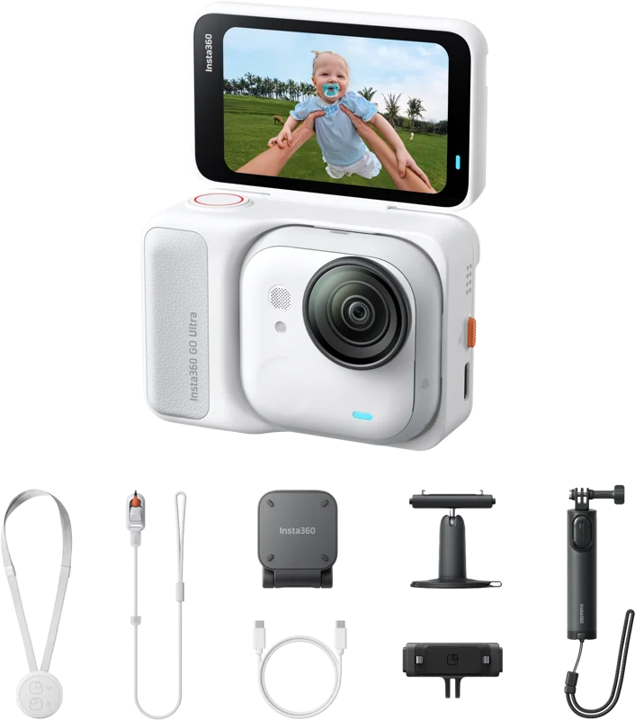 Insta360 GO Ultra Creator Bundle (Arctic White)