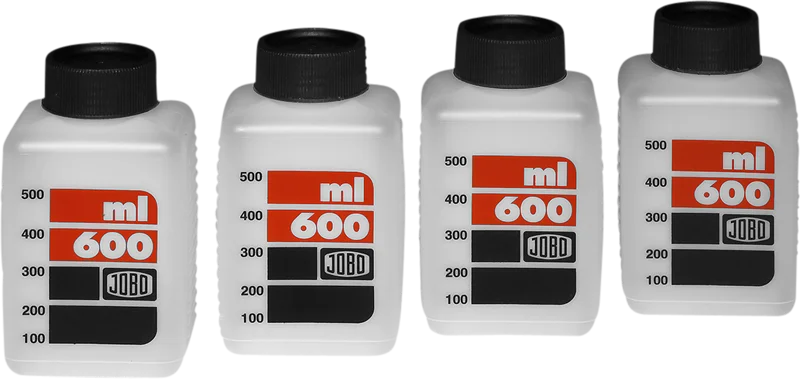 Jobo Bottle Kit 600ml  (4x  600ml white)