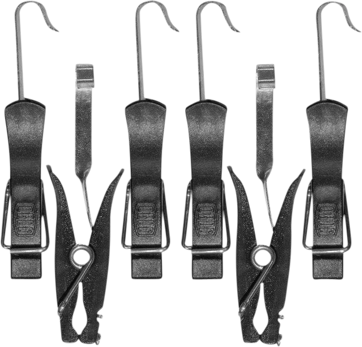 Jobo Large Format Clips (6-Pack)