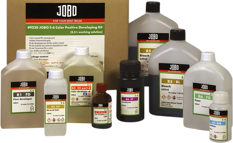 Jobo E-6 COLOR Positive Chemistry Kit 2,5L