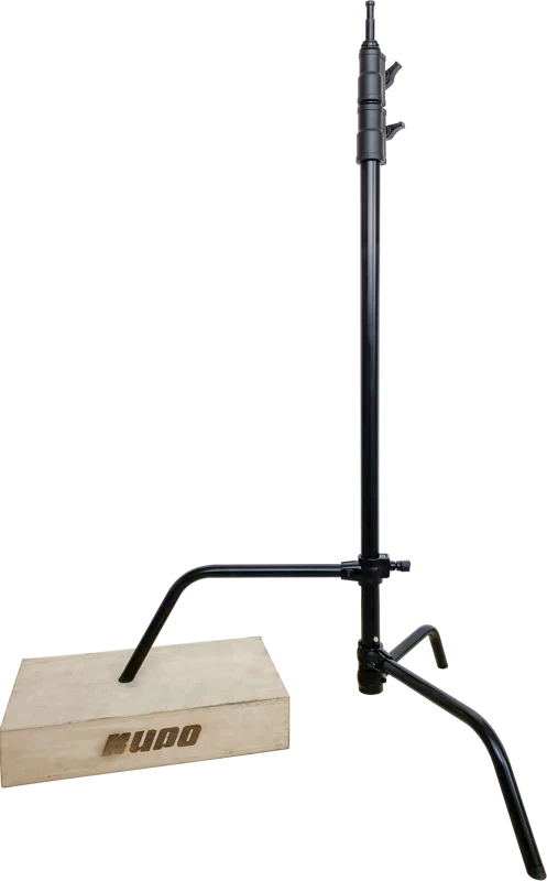 Kupo CL-40MB 40"""" Master C-Stand With Sliding Leg & Quick-Release System - Black