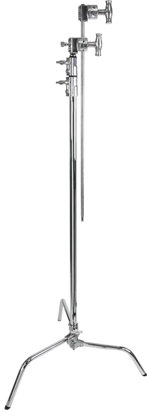 Kupo CS-40MK 40"""" Master C-Stand with Sliding Leg Kit  Silver