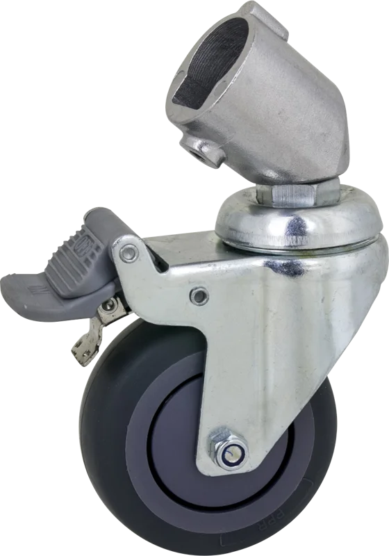 Kupo KC-080R 75mm Caster with Brake 22mm Round Adapter Set of Three