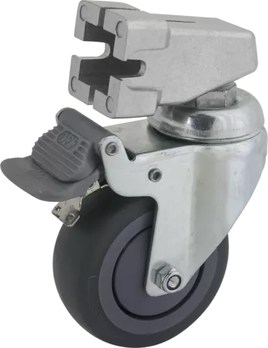 Kupo KC-080S 75mm Caster with Brake 22mm Square Adapter Set of Three