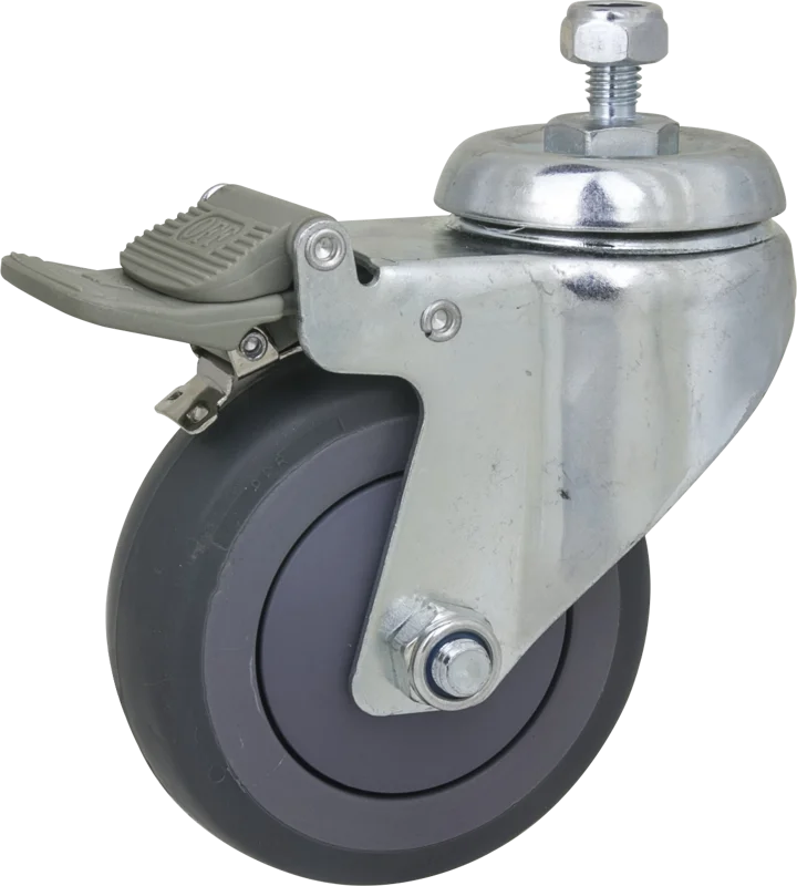 Kupo KC-100 100mm Caster with Brake M10 Thread Adapter Set of Three