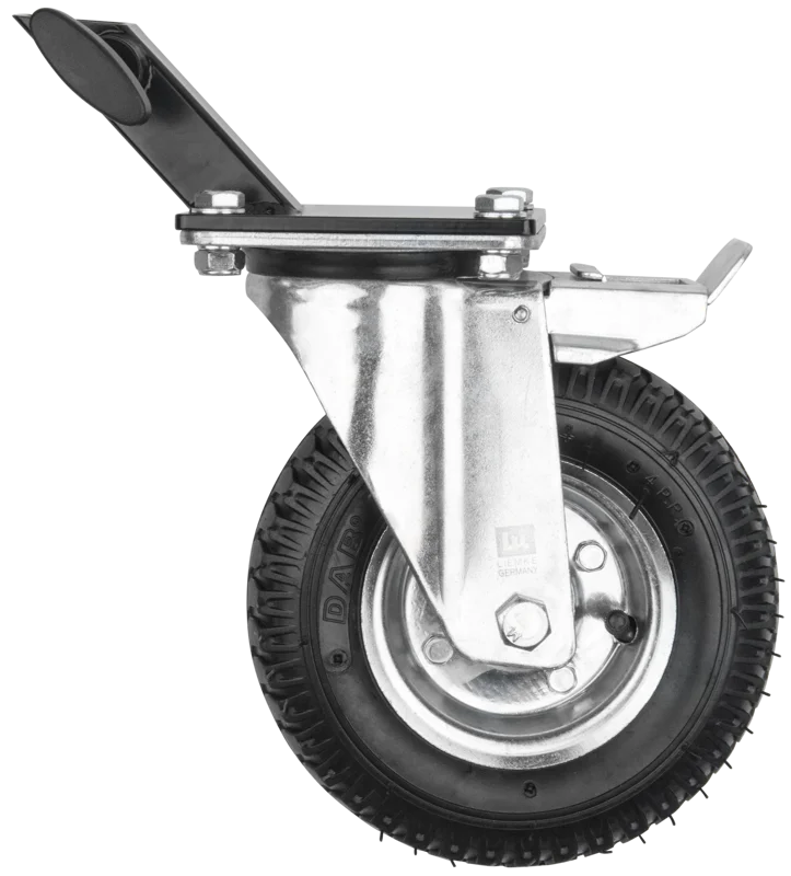 Kupo KS215S 8""""/ 215mm Caster with Brake 25mm Square adapter Set of Three